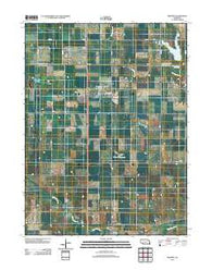 Bruning Nebraska Historical topographic map, 1:24000 scale, 7.5 X 7.5 Minute, Year 2011