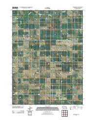 Brunswick Nebraska Historical topographic map, 1:24000 scale, 7.5 X 7.5 Minute, Year 2011
