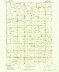 Brunswick Nebraska Historical topographic map, 1:24000 scale, 7.5 X 7.5 Minute, Year 1963