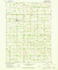 Brunswick Nebraska Historical topographic map, 1:24000 scale, 7.5 X 7.5 Minute, Year 1963