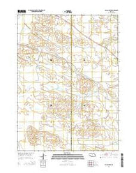 Brush Creek Nebraska Current topographic map, 1:24000 scale, 7.5 X 7.5 Minute, Year 2014