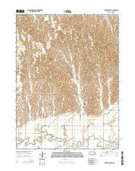 Buckeye Valley Nebraska Current topographic map, 1:24000 scale, 7.5 X 7.5 Minute, Year 2014