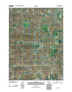 Bucktail Nebraska Historical topographic map, 1:24000 scale, 7.5 X 7.5 Minute, Year 2011