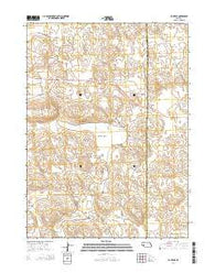 Bucktail Nebraska Current topographic map, 1:24000 scale, 7.5 X 7.5 Minute, Year 2014