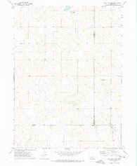 Bucktail Lake Nebraska Historical topographic map, 1:24000 scale, 7.5 X 7.5 Minute, Year 1972