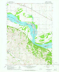 Burbank South Dakota Historical topographic map, 1:24000 scale, 7.5 X 7.5 Minute, Year 1964