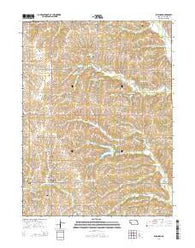 Burchard Nebraska Current topographic map, 1:24000 scale, 7.5 X 7.5 Minute, Year 2014