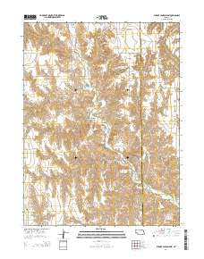 Burger Canyon East Nebraska Current topographic map, 1:24000 scale, 7.5 X 7.5 Minute, Year 2014