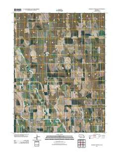 Burger Canyon SE Nebraska Historical topographic map, 1:24000 scale, 7.5 X 7.5 Minute, Year 2011