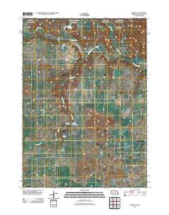 Burton Nebraska Historical topographic map, 1:24000 scale, 7.5 X 7.5 Minute, Year 2011