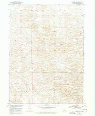 Burwell NE Nebraska Historical topographic map, 1:24000 scale, 7.5 X 7.5 Minute, Year 1952