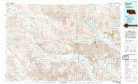 Burwell Nebraska Historical topographic map, 1:100000 scale, 30 X 60 Minute, Year 1994