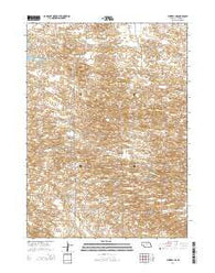 Burwell NE Nebraska Current topographic map, 1:24000 scale, 7.5 X 7.5 Minute, Year 2014