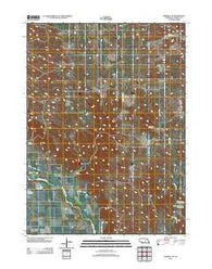 Burwell SE Nebraska Historical topographic map, 1:24000 scale, 7.5 X 7.5 Minute, Year 2011