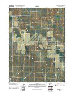 Buske Ranch Nebraska Historical topographic map, 1:24000 scale, 7.5 X 7.5 Minute, Year 2011