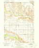 Butte NW Nebraska Historical topographic map, 1:24000 scale, 7.5 X 7.5 Minute, Year 1951