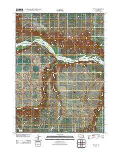 Butte SE Nebraska Historical topographic map, 1:24000 scale, 7.5 X 7.5 Minute, Year 2011
