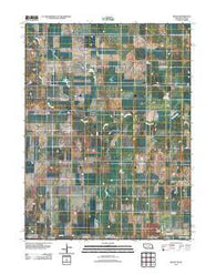 Byron Nebraska Historical topographic map, 1:24000 scale, 7.5 X 7.5 Minute, Year 2011