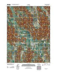 Callaway Nebraska Historical topographic map, 1:24000 scale, 7.5 X 7.5 Minute, Year 2011
