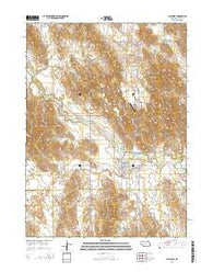 Callaway Nebraska Current topographic map, 1:24000 scale, 7.5 X 7.5 Minute, Year 2014