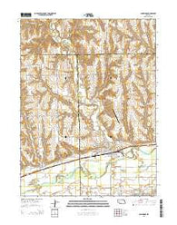 Cambridge Nebraska Current topographic map, 1:24000 scale, 7.5 X 7.5 Minute, Year 2014