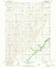 Cameron Nebraska Historical topographic map, 1:24000 scale, 7.5 X 7.5 Minute, Year 1962