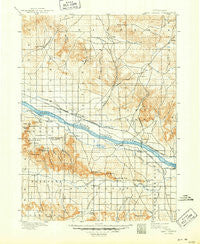 Camp Clarke Nebraska Historical topographic map, 1:125000 scale, 30 X 30 Minute, Year 1898