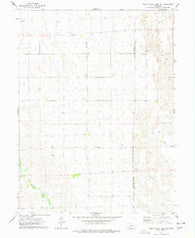Camp Hayes Lake SE Nebraska Historical topographic map, 1:24000 scale, 7.5 X 7.5 Minute, Year 1973