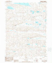 Camp Valley Nebraska Historical topographic map, 1:24000 scale, 7.5 X 7.5 Minute, Year 1989