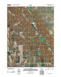 Camp Hayes Lake Nebraska Historical topographic map, 1:24000 scale, 7.5 X 7.5 Minute, Year 2011