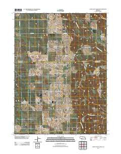 Camp Hayes Lake NE Nebraska Historical topographic map, 1:24000 scale, 7.5 X 7.5 Minute, Year 2011