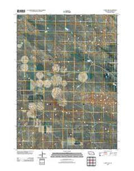 Camp Lake Nebraska Historical topographic map, 1:24000 scale, 7.5 X 7.5 Minute, Year 2011