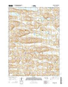Camp Valley Nebraska Current topographic map, 1:24000 scale, 7.5 X 7.5 Minute, Year 2014
