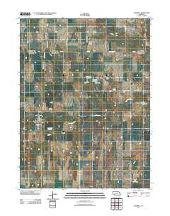 Campbell Nebraska Historical topographic map, 1:24000 scale, 7.5 X 7.5 Minute, Year 2011