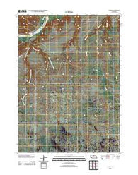 Carns Nebraska Historical topographic map, 1:24000 scale, 7.5 X 7.5 Minute, Year 2011