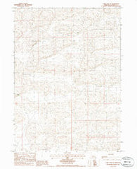 Carr Lake NE Nebraska Historical topographic map, 1:24000 scale, 7.5 X 7.5 Minute, Year 1985