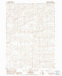 Carr Lake NE Nebraska Historical topographic map, 1:24000 scale, 7.5 X 7.5 Minute, Year 1985