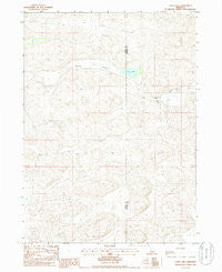 Carr Lake Nebraska Historical topographic map, 1:24000 scale, 7.5 X 7.5 Minute, Year 1985