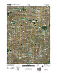Carr Lake Nebraska Historical topographic map, 1:24000 scale, 7.5 X 7.5 Minute, Year 2011