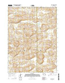 Carr Lake Nebraska Current topographic map, 1:24000 scale, 7.5 X 7.5 Minute, Year 2014