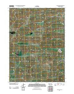 Carr Lake NE Nebraska Historical topographic map, 1:24000 scale, 7.5 X 7.5 Minute, Year 2011