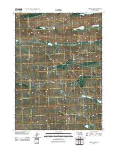Carrico Lakes Nebraska Historical topographic map, 1:24000 scale, 7.5 X 7.5 Minute, Year 2011