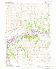 Cedar Creek Nebraska Historical topographic map, 1:24000 scale, 7.5 X 7.5 Minute, Year 1956