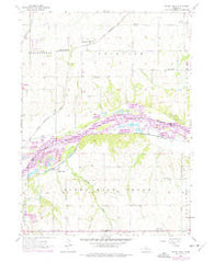 Cedar Creek Nebraska Historical topographic map, 1:24000 scale, 7.5 X 7.5 Minute, Year 1956