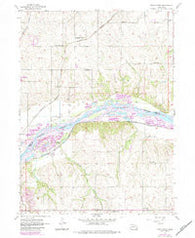 Cedar Creek Nebraska Historical topographic map, 1:24000 scale, 7.5 X 7.5 Minute, Year 1956