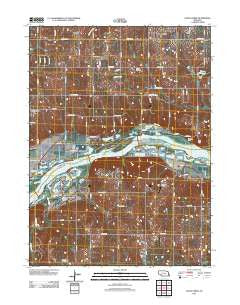 Cedar Creek Nebraska Historical topographic map, 1:24000 scale, 7.5 X 7.5 Minute, Year 2011
