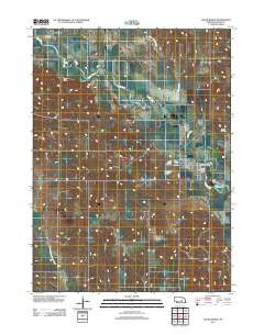 Cedar Rapids Nebraska Historical topographic map, 1:24000 scale, 7.5 X 7.5 Minute, Year 2011