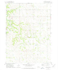 Center East Nebraska Historical topographic map, 1:24000 scale, 7.5 X 7.5 Minute, Year 1974