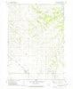 Center West Nebraska Historical topographic map, 1:24000 scale, 7.5 X 7.5 Minute, Year 1974