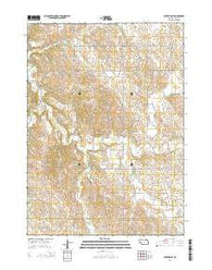 Center East Nebraska Current topographic map, 1:24000 scale, 7.5 X 7.5 Minute, Year 2014